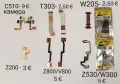 Лентови кабели за SonyEricsson C510,T303,W205,Z200,Z800,V800,Z530,W300,W980,C905,T715,W550,W600,Z500, снимка 7
