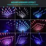Движеща се двустранна глава d-mx512 LED сценична светлина 30W DJ диско парти светлина с RGBW, нова, снимка 4