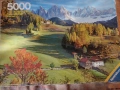 Пъзел "Dolomiten” Ravensburger 1977г. 5000 части, снимка 1