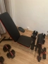 Регулируеми дъмбели Bowflex + лежанка, снимка 1