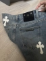 Chrome hearts сини дънки, снимка 8