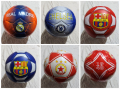 Футболна топка Деца и Юноши Реал, Барселона, Манчестър, Меси, Роналдо