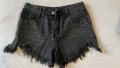 Дамски дънкови гащи, снимка 1 - Къси панталони и бермуди - 41613117