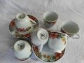 Порцеланов комплект чащи за кафе, снимка 5