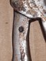Много голяма стара кована абаджийска ножица с маркировка, снимка 5