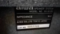 Тонколони AIWA SX-M120 16ома, двулентови., снимка 4