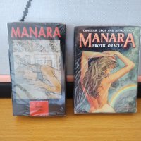 Таро и оракул за любовни гадания: Manara Erotic Tarot & Manara Erotic Oracle, снимка 1 - Карти за игра - 33731326