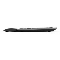Клавиатура Безжична и USB Мултимедийна Delux K3300D US Layout Черна, снимка 2 - Клавиатури и мишки - 39065621