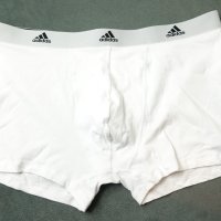 XL/2XL оригинални мъжки бели боксерки Adidas, снимка 1 - Бельо - 41352116