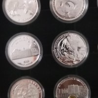20 сребърни юбилейни монети на БНБ, снимка 4 - Нумизматика и бонистика - 35771471