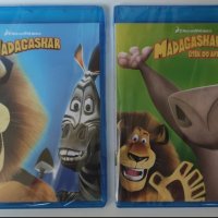 Blu-ray-Madagascar 1-Madagascar 2, снимка 1 - Blu-Ray филми - 41941910