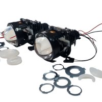 Фарове комплект, LED лупи за вграждане, 60W, снимка 3 - Аксесоари и консумативи - 40971188