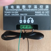 Терморегулатор XH-W3002 220V Професионален температурен регулатор 10A термостат , снимка 8 - Други инструменти - 40321802
