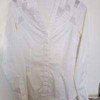 Дамска риза със скрито закопчаване , снимка 1 - Ризи - 36207388