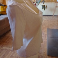 Дамска блузка рипс 💯 процента памук, снимка 3 - Тениски - 44574057