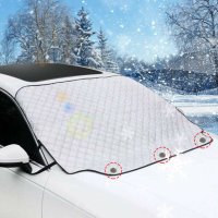 Покривало за предно стъкло на кола против сняг и замръзване, снимка 2 - Аксесоари и консумативи - 42352700