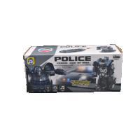 Кола трансформер Полиция, Робот в кутия, с включени батерии - 8997, снимка 1 - Коли, камиони, мотори, писти - 36158381