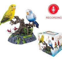 Пластмасова играчка, Музикални папагали кацнали на дръвче

, снимка 2 - Фигурки - 42210705