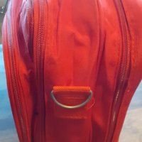 сак чанта червена с презрамка, стабилна и надеждна, снимка 5 - Сакове - 33782666