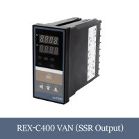 Термоконтролер REX C100, 220V, Изход SSR, -199 до 1372 °C, снимка 3 - Друга електроника - 40999199