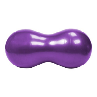 Топка ролер (физиорол) - издължена топка за аеробика, пилатес, гимнастика, особено подходяща за стре, снимка 3 - Йога - 35835215