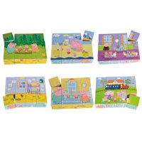Peppa Pig Дървени кубчета 109265708, снимка 1 - Игри и пъзели - 35999476