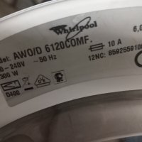 Продавам Преден панел с платки за пералня Whirlpool AWO/D 6120, снимка 3 - Перални - 42603414