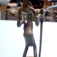 Африканска скулптура , снимка 2 - Статуетки - 41448833
