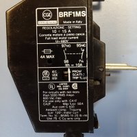 термореле General Electric CGE BRS1 MS 15 overload relay, снимка 5 - Резервни части за машини - 42539940