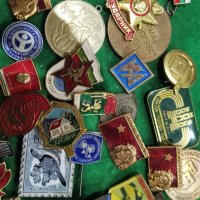 Лот стари значки и медали, снимка 4 - Антикварни и старинни предмети - 44423897