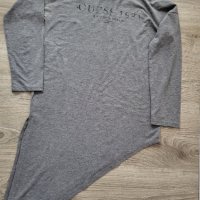 Гес  сива блуза, асиметрична с 7/8 ръкав , снимка 2 - Тениски - 39463992