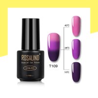 UV/LED Термо гел лак ROSALIND, снимка 9 - Продукти за маникюр - 41903947