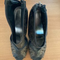 #Обувки # Обувки с висок ток # Черни обувки #GiAnni, снимка 5 - Дамски елегантни обувки - 33824014