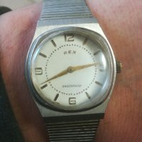 Швейцарски часовник REX. Vintage watch. Swiss made. Механичен. Мъжки часовник. , снимка 3 - Мъжки - 39850371