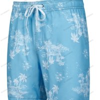 Мъжки летни ваканционни шорти Wonderland floral print, 5цвята - 023, снимка 9 - Къси панталони - 41026172