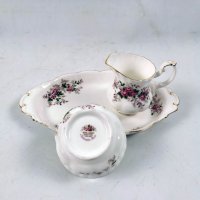 Комплект за чай, Royal Albert Lavender Rose, снимка 2 - Сервизи - 39998550