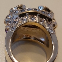 Versace-златен стар пръстен с естествени камъни, снимка 11 - Пръстени - 36039975