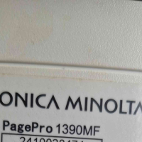 Konica Minolta PagePro 1390MF лазерен принтер, скенер, копир, факс ,мулрифункционално устройство, снимка 8 - Принтери, копири, скенери - 44764509