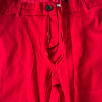 Панталони червени, ново, MANGO, снимка 3 - Панталони - 41189693