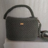 Дамски луксозни чанти, модерни ръчно изплетени за през рамо, снимка 12 - Чанти - 34902131