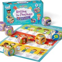 Учебни ресурси Rolling For Feelings Игра със зарове, Възраст 5+, 8 части, снимка 7 - Образователни игри - 42127287