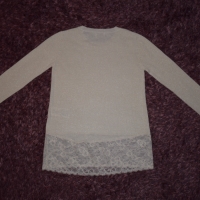 GUESS Women's blouse with lace Sz XS, снимка 8 - Блузи с дълъг ръкав и пуловери - 36058681