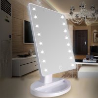 LED Настолно огледало, снимка 1 - Огледала - 41936855