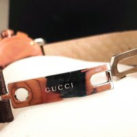 GUCCI G-Chrono XL Black Dial Brown Leather Men's Watch 44мм мъжки часовник като нов, снимка 15 - Мъжки - 39367413