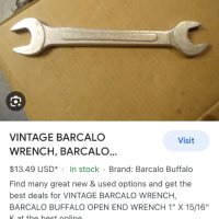 Гаечни инчови ключета Barcalo USA, снимка 4 - Ключове - 41241785