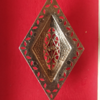 Български стар медальон , снимка 3 - Колиета, медальони, синджири - 44582141