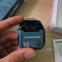 НОВИ Геймърски bluetooth слушалки Monster Airmars XKT16, снимка 7 - Bluetooth слушалки - 42627686