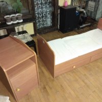 Детско-юнешеско легло с дюшек-идеално състояние!, снимка 3 - Мебели за детската стая - 35745457