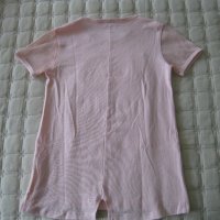 Страхотна блуза в цвят праскова за момиче, снимка 4 - Детски Блузи и туники - 40938903