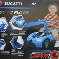 Кола BUGATTI за дете от 1-3 години / чисто нова / със светлинни и звукови ефекти, снимка 13 - Коли, камиони, мотори, писти - 41355421